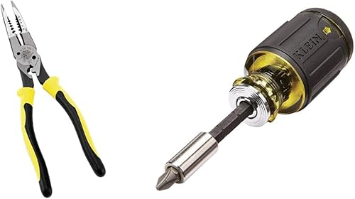 Miniatura 8 de Klein Tools Alicates de punta de aguja + juego de destornilladores de precisión (27 en 1)