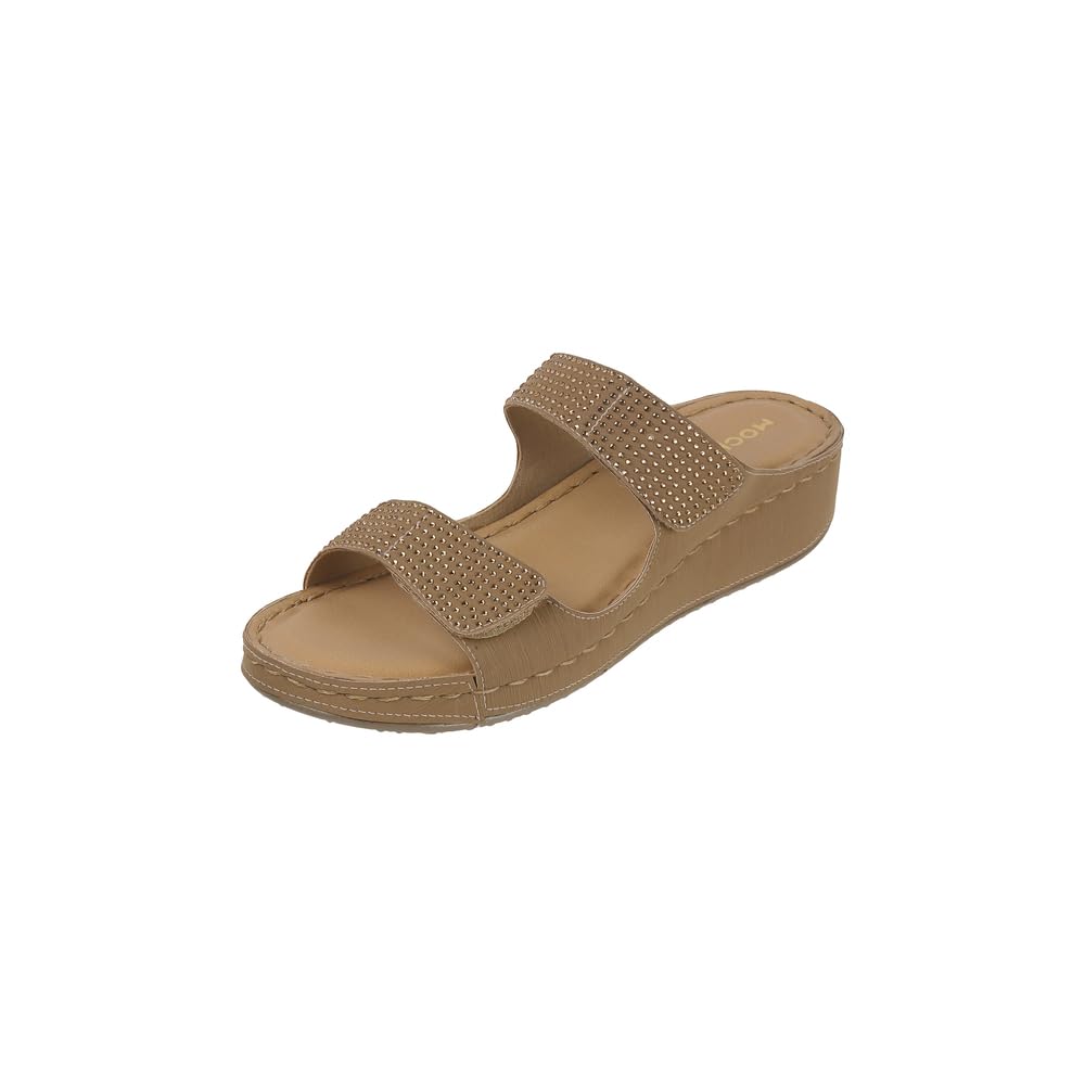 Women Suede Fitflop Comfort Sandal-image-20
