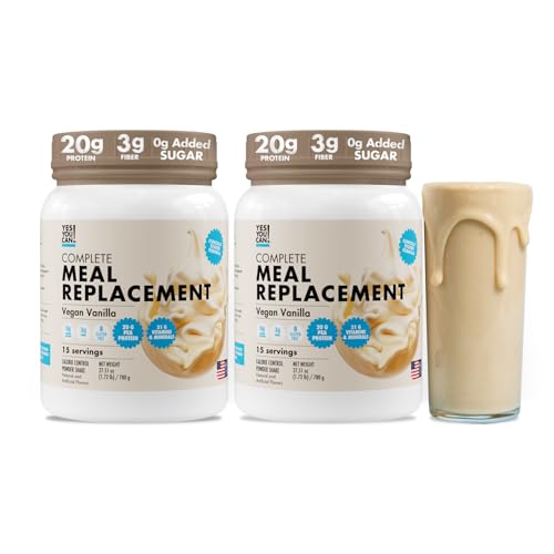 Yes You Can! Meal Replacement Shake, Vanilla, 15 Servings, 2 Pack
