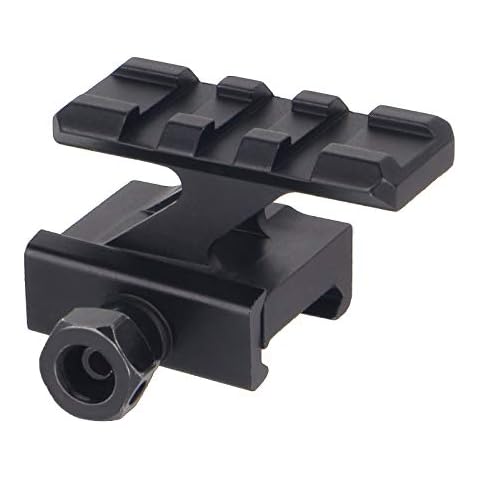 FOCUHUNTER Aluminum Riser Mount 20 mm Weaver/Picatinny Rail Mount Base Adapter for Outdoor Sports Cover