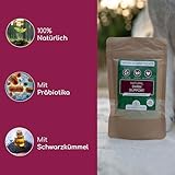 Durchfall Stopp Pulver für Hunde & Katzen – Schnelle Hilfe bei akutem Durchfall – Mit Präbiotika, Totes Meer Salz & Eichenrinde – Bindet Wasser & Giftstoffe im Darm
