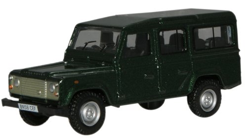 Oxford Diecast 1:76 Green L/Rover Defender Collectable model 76DEF001
