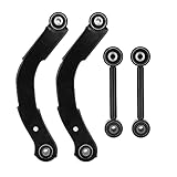 Youxmoto Rear Lower + Upper Control Suspension Lateral Arm for Dodge Caliber 2007-2012 & Jeep Compass/Patriot (MK) 2007-2017, Driver & Passenger Side, 4pcs