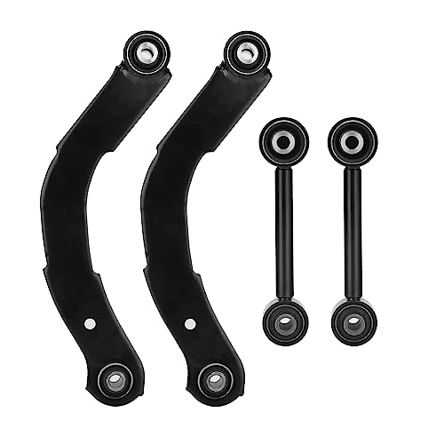 Youxmoto Rear Lower + Upper Control Suspension Lateral Arm for Dodge Caliber 2007-2012 & Jeep Compass/Patriot (MK) 2007-2017, Driver & Passenger Side, 4pcs