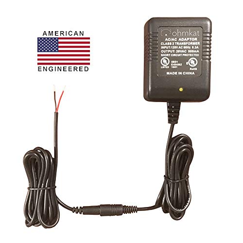 image for OhmKat Video Doorbell Power Supply- Compatible with Nest Hello - No Ex