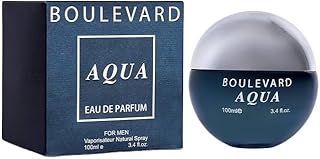 Boulevard Aqua Aromatic Aquatic fragrance for Men Eau De Parfum 3.4 F.L Oz