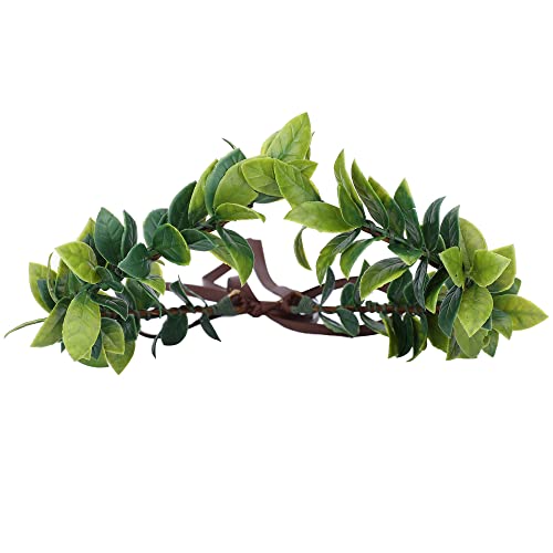 Mostory Handmade Green Laurel Leaf Crown Headband For Men’s Wedding Greek Elf God Headpiece For Toga Costume Hair Accessories Groom Queen Prince Mardi Gras Party Carnival Renaissance #TOP27
