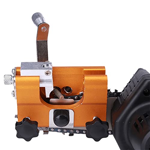 MaxAwe Verbesserte Kettenschleifer Sägeketten-Schärfgerät Kit, Handheld Kettensägen-Schärfwerkzeug Set, Schärfmaschine…