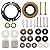 Newnessai Toilet Flange with Wax Ring, Replacement Kit Includes Bolts PVC Toilet Flange Repair Kit, Replace for 3" or 4" Pipes Toilet Install and Repair