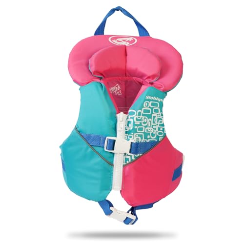 Stohlquist Toddler Life Jacket, US Coast Guard Approved, Kids Life Vest 20-30 lbs, 1-3-year-old, PFD, Toddler Floatie Vest for Swimming in Pools, Lakes and Boating, Premium Safety and Comfort