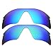 IMYTPFT Compatible/Replacement For Lenses oakleys Radar Range Blue/Green