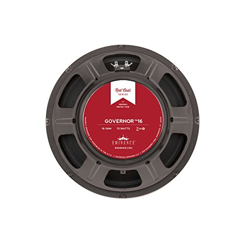 Eminence Red Coat Series The Governor 16 12' Guitar Speaker, 75 Watts at 16 Ohms