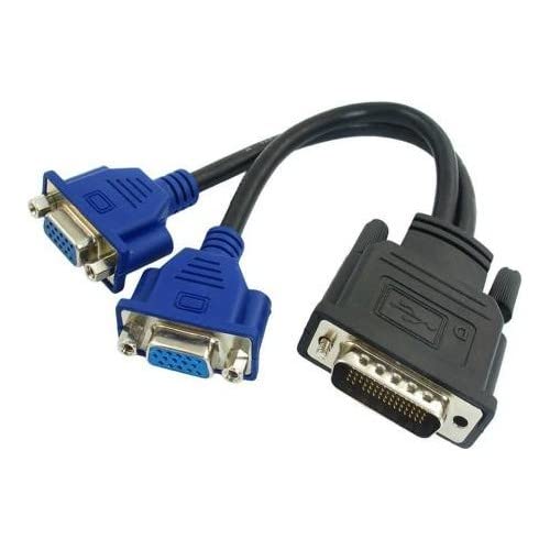 Platoon DMS-59 DMS59 59Pin DVI Dvi 2x VGA DMS 59