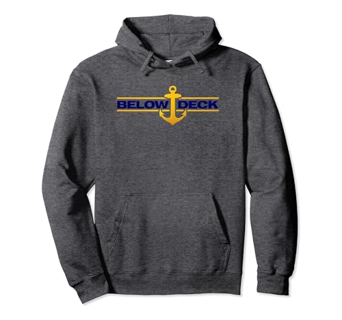 Below Deck Logo Hooded Sweatshirt Pullover Hoodie