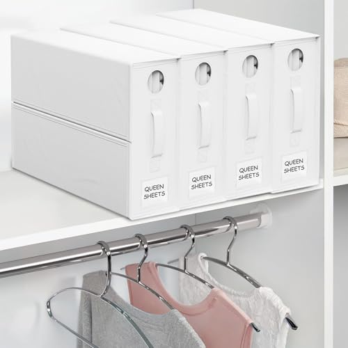 Organizador de ropa de cama para ahorrar espacio en armarios pequeños 3