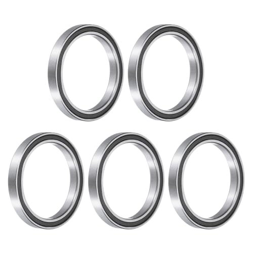 Rodamientos 6705-2RS de bolas con sellos de goma sourcing map 25x32x4 mm