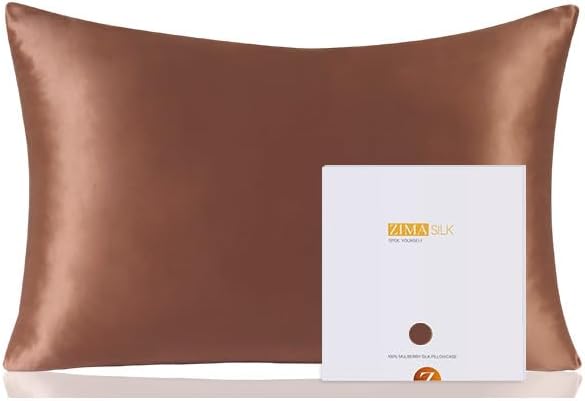 Zimasilk Mulberry Silk Pillowcase 100% 6A 600TC Queen