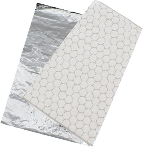 150 sheets Insulation Sandwich Wrapping Paper Aluminum Foil Sheets -
