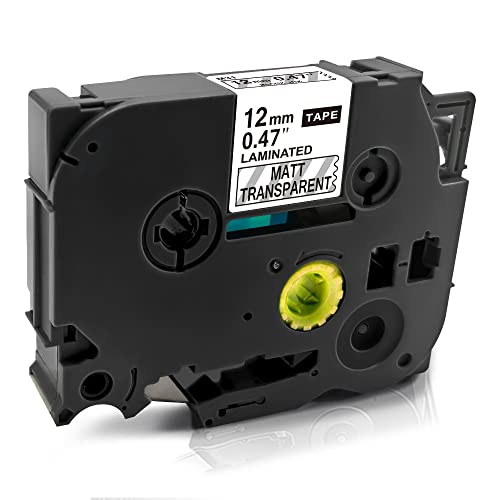 Wollsh �u���U�[�H�� �݊� TZe-M31 �}�b�g�E�����n������ 1���� ��12mm �y���� 8m�z �s�[�^�b�`�p P-touch�p �ėp �e�[�v�J�[�g���b�W ���x���e�[�v TZe