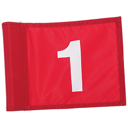 Abaodam Golfing Putting Flag Portable Golfs Flag for Practice Durable Material Lightweight and Easy to Store for Driving Range and Golf Skills Improvement