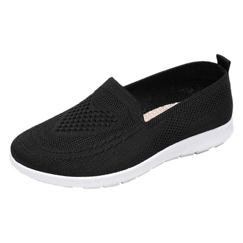 Nuoke Chaussure orthopédique Femme,Basket Femme,pour, Style Ethnique décontracté, Tendance été, ajourées, Respirantes, à Talon Plat et Semelle Souple....