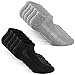 Produktbild TUUHAW Sneaker Socken Herren Damen Sportsocken 10Paar Halbsocken Kurze Atmungsaktive Baumwolle Schwarz-Grau 43-46