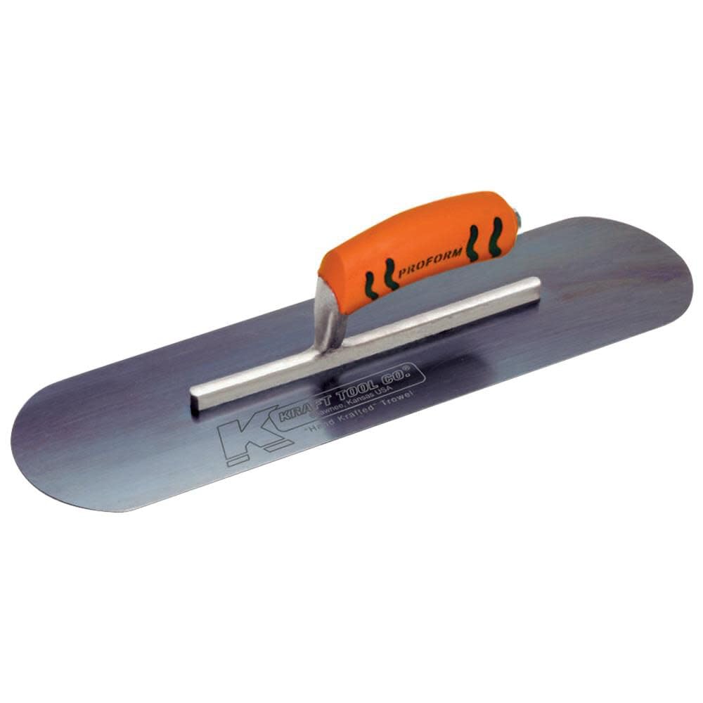 Kraft Tool Pool Trowel CF279BPF 16"" x 4"" Proform Handle Imprinted Concrete Tools