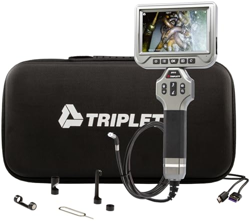 Image of Triplett BR510 Waterproof High Definition Borescope with 360 Articulating Camera
