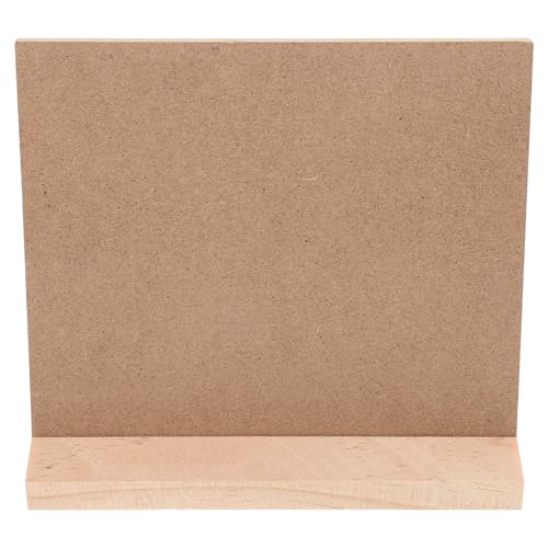 FELTECHELECTR Tablero de Mensajes de Doble Cara Base para Escritorio, Tablón de Notas Pequeño para Bodas y Decoración del Hogar, Pizarra Práctica para Mensajes y Anuncios en Mesas