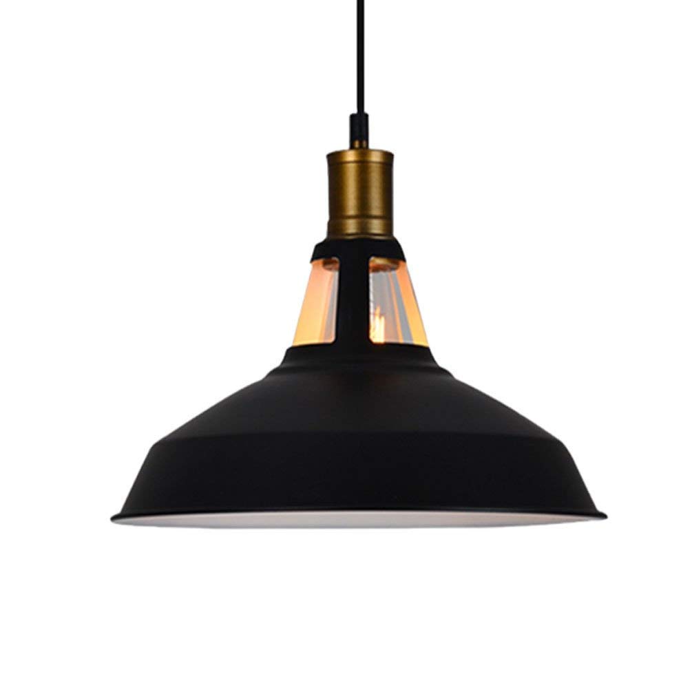 Lustre en fer de style industriel pour éclairage ciblé de table, suspension rétro E27 - 7