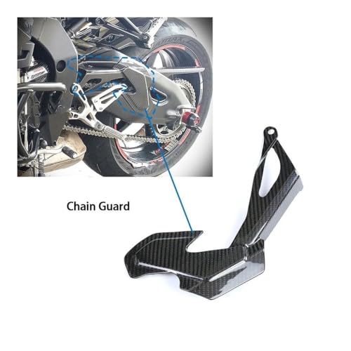 Garde-chaîne carbone MT10 2022-2024 protection haut de gamme - 4