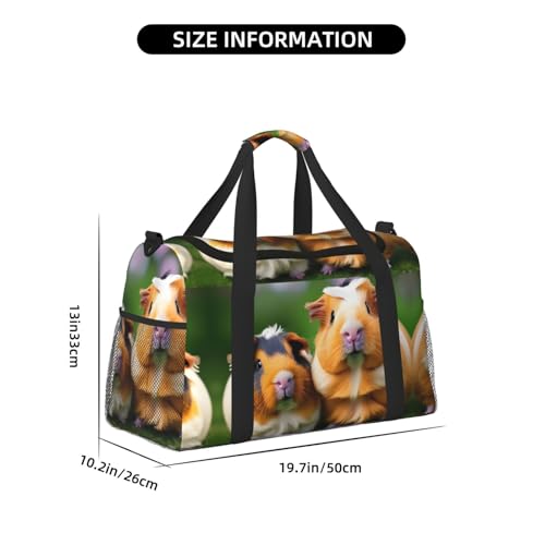 Sac de week-end cochons d'Inde pour voyager sans stress