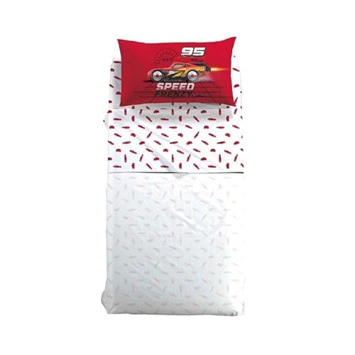 Caleffi Disney - Completo-lenzuola Cars Frenzy Ragazzo Piazza e Mezza Unica