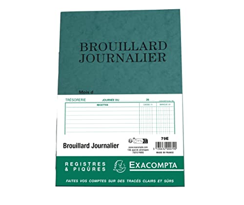 EXACOMPTA Piqûre Brouillard Journalier 27x19 5 cm - vue 8