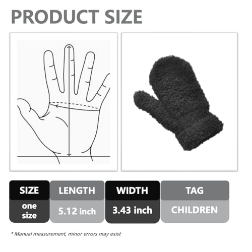 Kid Magic Mittens Gloves Toddler Stretch Full Finger Solid Winter Protection Warm Knit Gloves for Boys Girls4