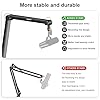 Microphone Arm,Aokeo AK-48 Desk Adjustable Compact Mic Suspension Boom Scissor Arm Stand For Shure SM7B Blue Yeti,Snowball iCE, HyperX QuadCast,SoloCast,Elgato Wave,Etc #5