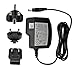 Produktbild Universal AC Netzteil 5V 3A 15W 100240V 1.5M 2.5mm, mit Multi Stecker für USA, UK, EU, unterstützt Android Box MINIX NEO U1, NEO U9-H, NEO X39, X68I