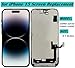 Qinqiyue for iPhone 15 Screen Replacement for iPhone 15 LCD Screen Replacement for iPhone 15 A2846, A3089, A3092, A3090 LCD Display Touch Screen Assembly Repair Parts