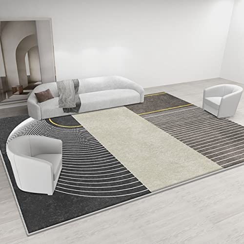 「Tuokus」ラグ カーペット シャギーラグ ふわふわ 絨毯 より厚い ラグマット 現代 わびさび イミテーションカシミア 3畳4畳5畳6畳 ホットカーペット&床暖房で使用可能 洗える 模造カシミアラグ 消臭 厚さ約1.8cm 滑り止め付き サラサラ 2