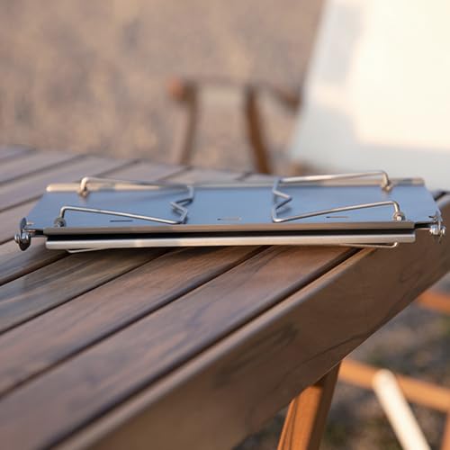 Table de camping légère et pliable pour randonnée et barbecue - 4
