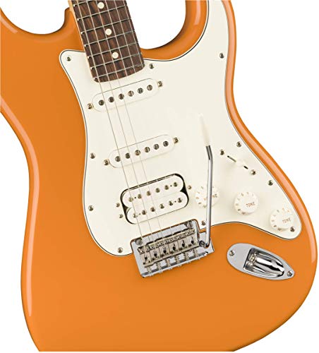 Fender Player Stratocaster Hss Electric Guitar, Capri Orange, Pau Ferro Fingerboard #TOP2