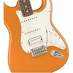 Fender Player Stratocaster HSS – touche Pau Ferro – Capri Orange - Les Beatles, Paul McCartney, John Lennon, RIngo Starr, George Harrison Fender Player Stratocaster HSS - touche Pau Ferro - Capri Orange – Image 3