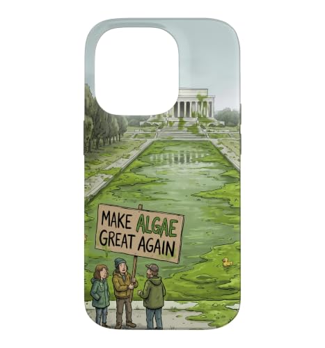 Make Algae Great Again Meme Reflection Pool Algae Lovers �X�}�z�P�[�X iPhone 14 Pro �p