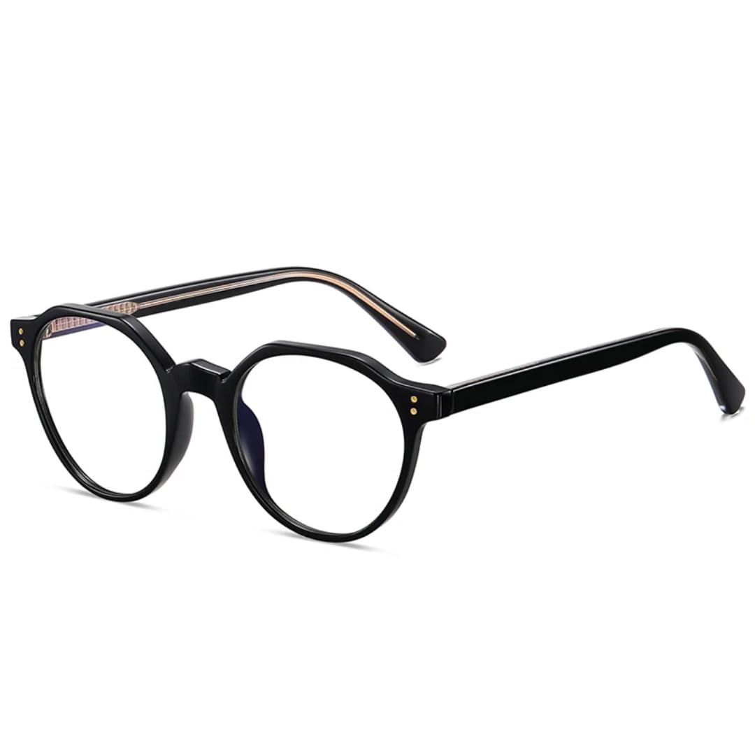 Okulary przeciwsłoneczne męskie retro Tr90 damskie okrągłe przezroczyste modne