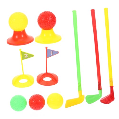FRCOLOR Junge Mädchen Golfset Mit Plastik-golfschläger Und Golfspielzeug Für Junge Mädchen Outdoor-Spielzeug Für Kleinkinder Und Sportspielzeug Für Indoor Und Outdoor Aktivitäten FRCOLOR Junge Mädchen Golfset Mit Plastik-golfschläger Und Golfspielzeug Für Junge Mädchen Outdoor-Spielzeug Für Kleinkinder Und Sportspielzeug Für Indoor Und Outdoor Aktivitäten