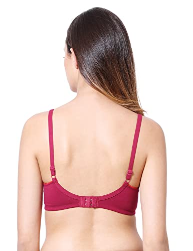 Image of VSTAR Justina Full Support Bra with Double Layered Cups, Moulded Cup Bra for Regular use, Side Shaper Panels for Bust Lift
