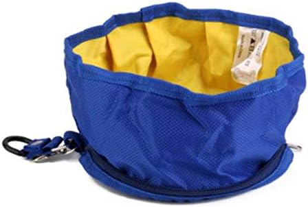 VILLCASE Dog Travel Bowls, Large Lightweight Foldable Waterproof Bowl