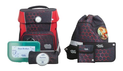 Cartable SCHOOL-MOOD Champion Maxx Mika pour soulager le dos des écoliers et rester visible