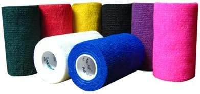 TA3400WH-E Vet Wrap Bandage, White, 4-in. x 5-Yds. - Quantity 18