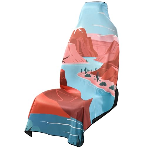 FLORICH Car Seat Cover Protector Front Seats, Sweat Towel Car Seat Covers for Post Gym Workout, Running, Swimming, Beach and Hiking, Universal Fit Non-Slip Car Seat Towel Covers for Cars Trucks SUV by FLORICH - Used condition - US$30.07